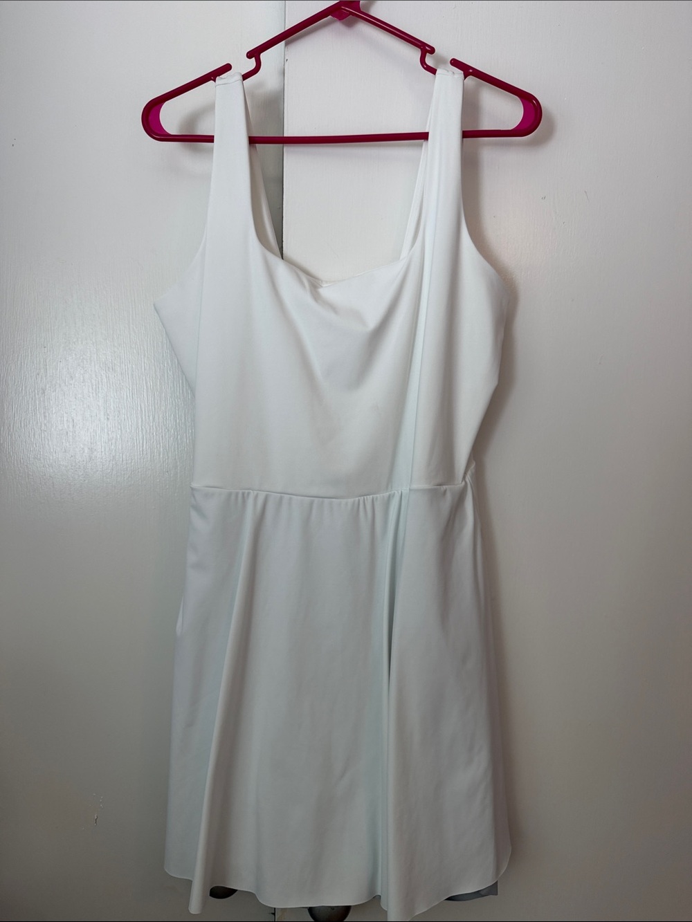 Spanx White Active A-Line Mini Dress